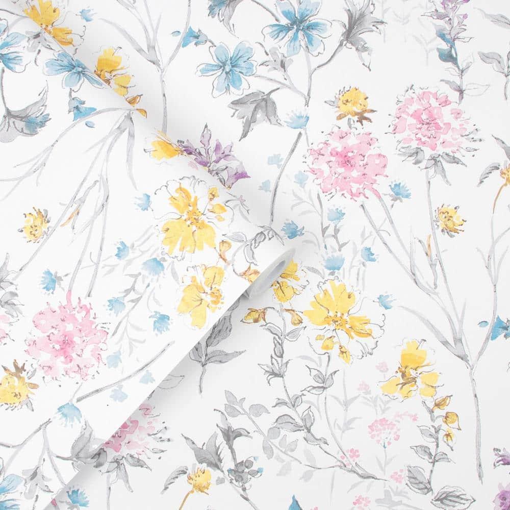 Laura Ashley Wild Meadow Wallpaper Roll