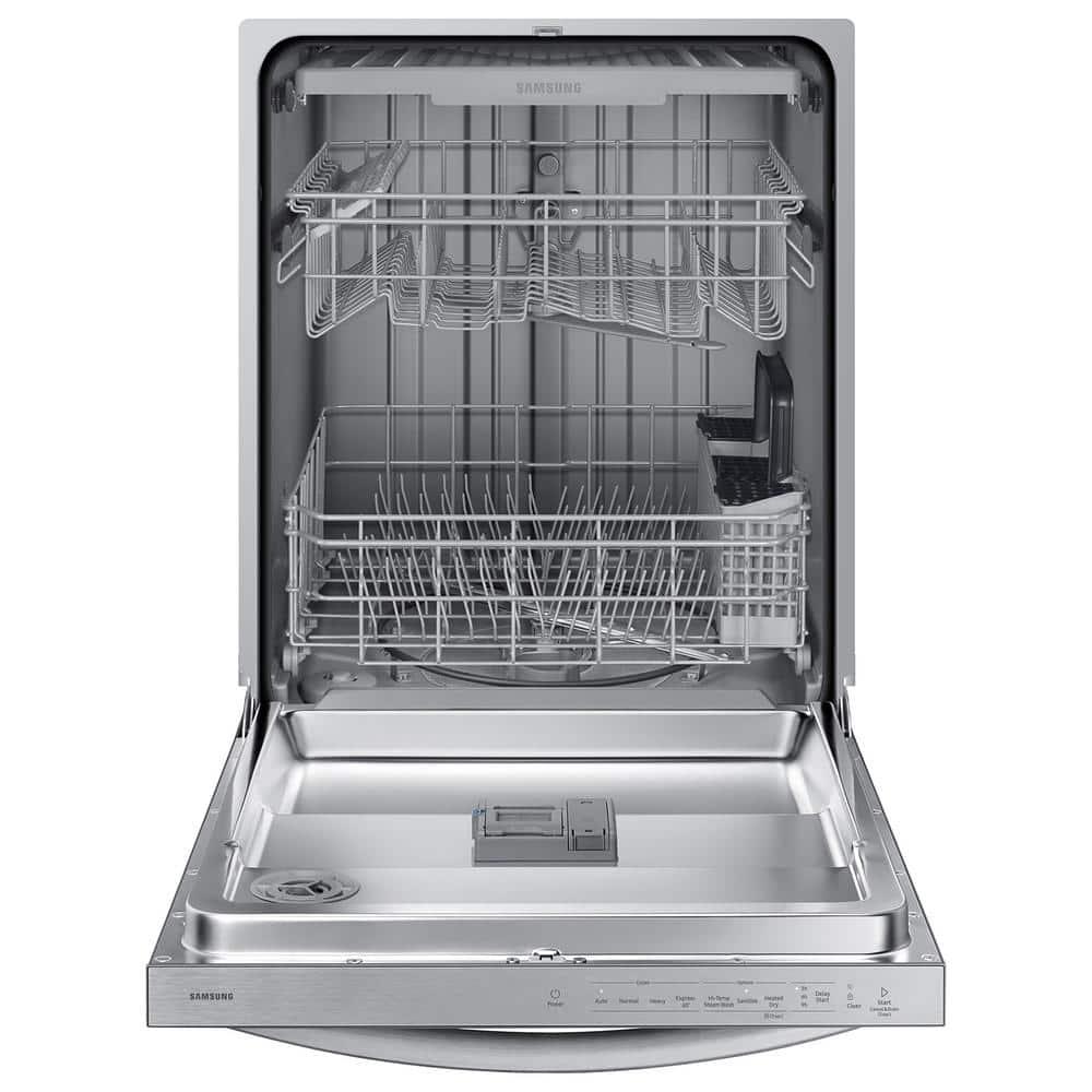 Samsung 24" 51 Decibel ENERGY STAR Certified Built-in Top Control Dishwasher with Adjustable Rack