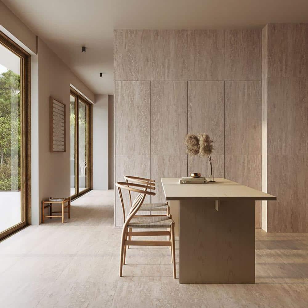 Spanish Marmol Porcelain 12" x 24" x 9mm Floor and Wall Tile Case(5 PCS, 10.76 Sq. Ft.)