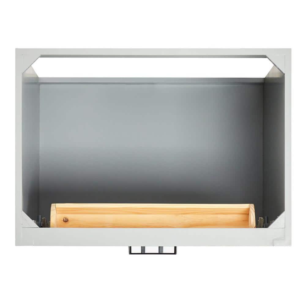 Tidworth 30.25'' Single Bathroom Vanity with Carrara Quartz Top