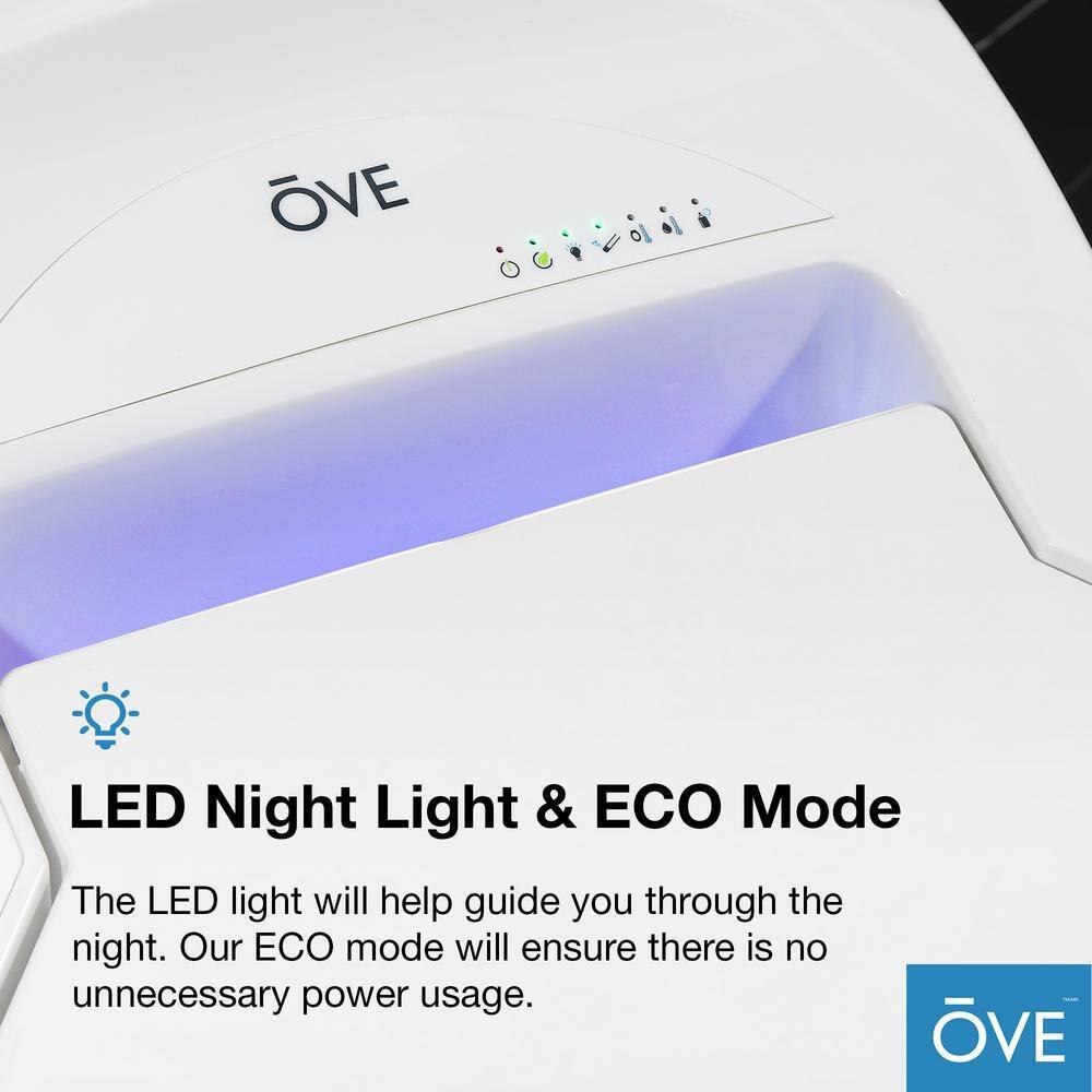 Ove Decors Virtuoso Tank Smart Toilet 1.28 GPF Elongated Bidet Toilet (Seat Included)