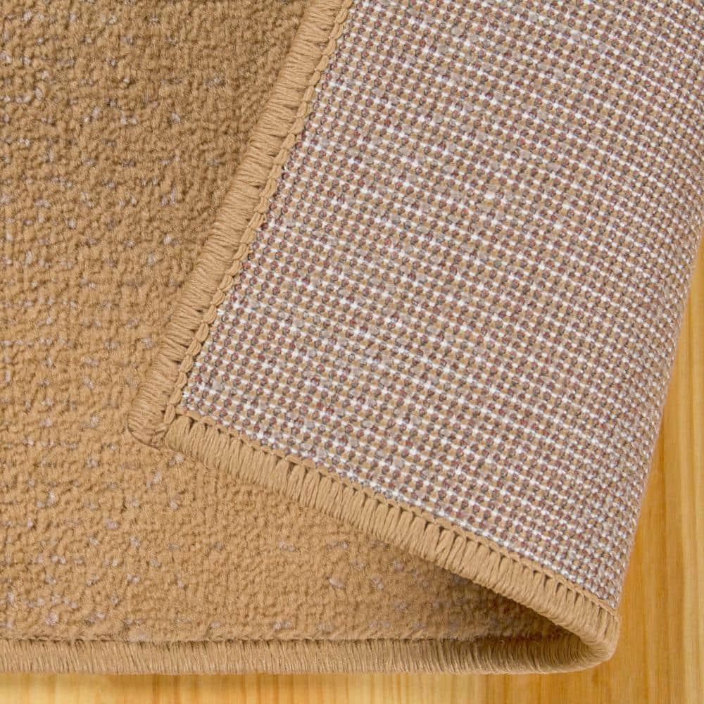 Superior Color Block Area Rug 5' x 8', Ginger