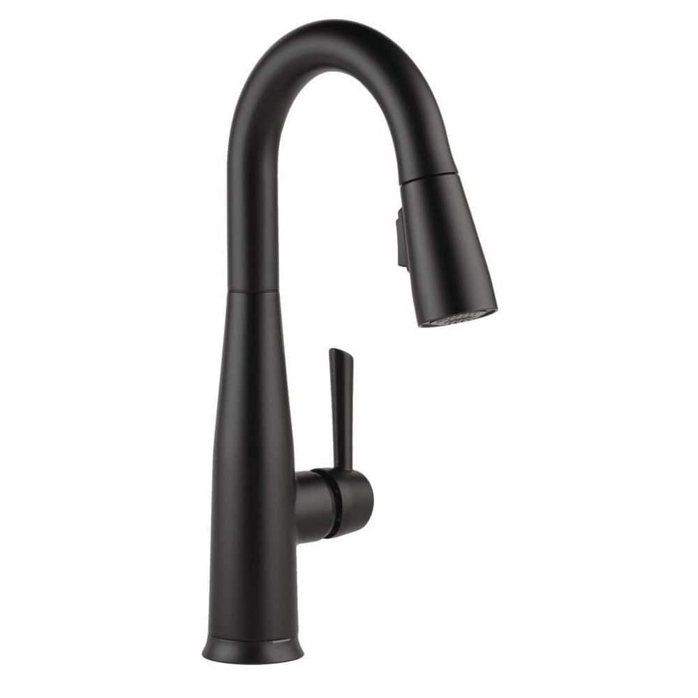 Essa Pull Down Sprayer Bar Faucet, Single Handle Prep Sink Faucet