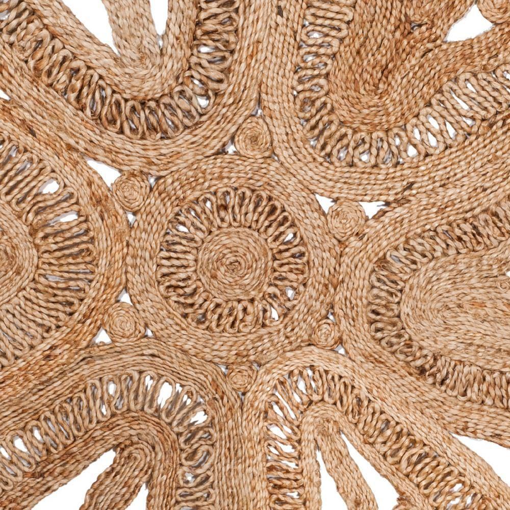 Natural Fiber NF360 Hand Woven Indoor Area Rug - Natural - 4' Round - Safavieh