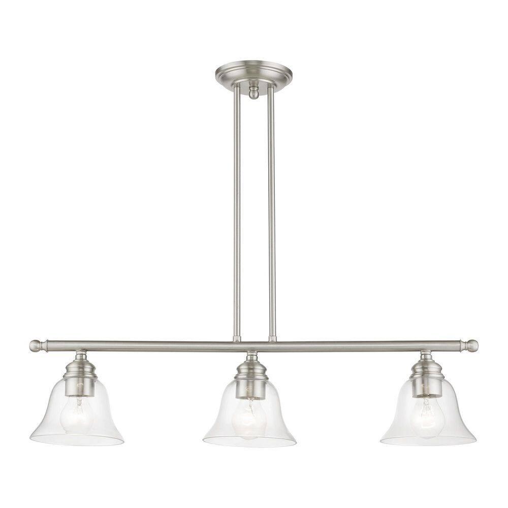 Livex Lighting Moreland 3 - Light Chandelier in  Brushed Nickel