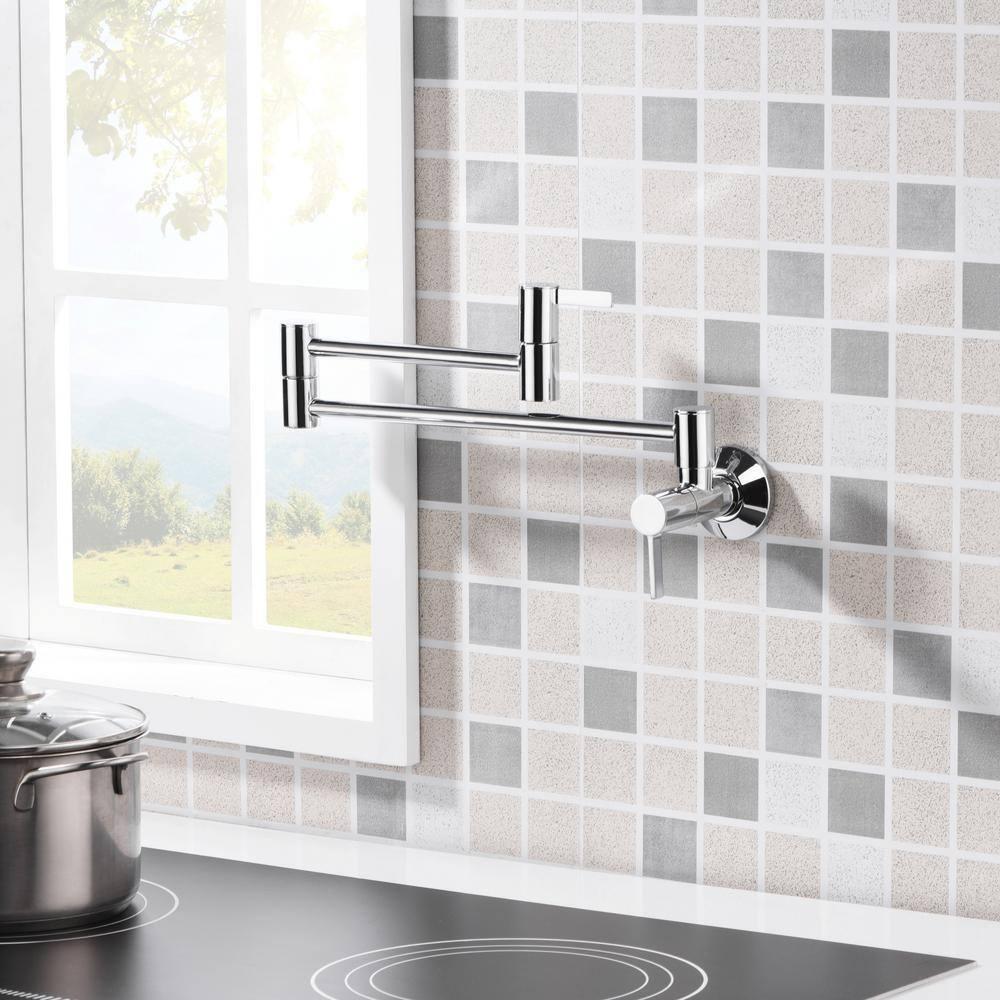 Ultra Faucets Euro Collection Kitchen Pot Filler Faucet