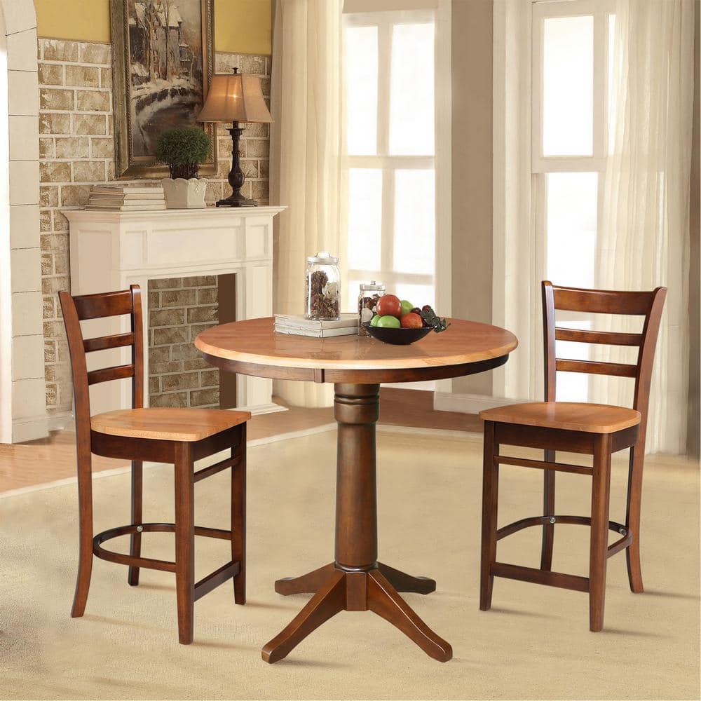 Emily Counter Height Barstool - International Concepts