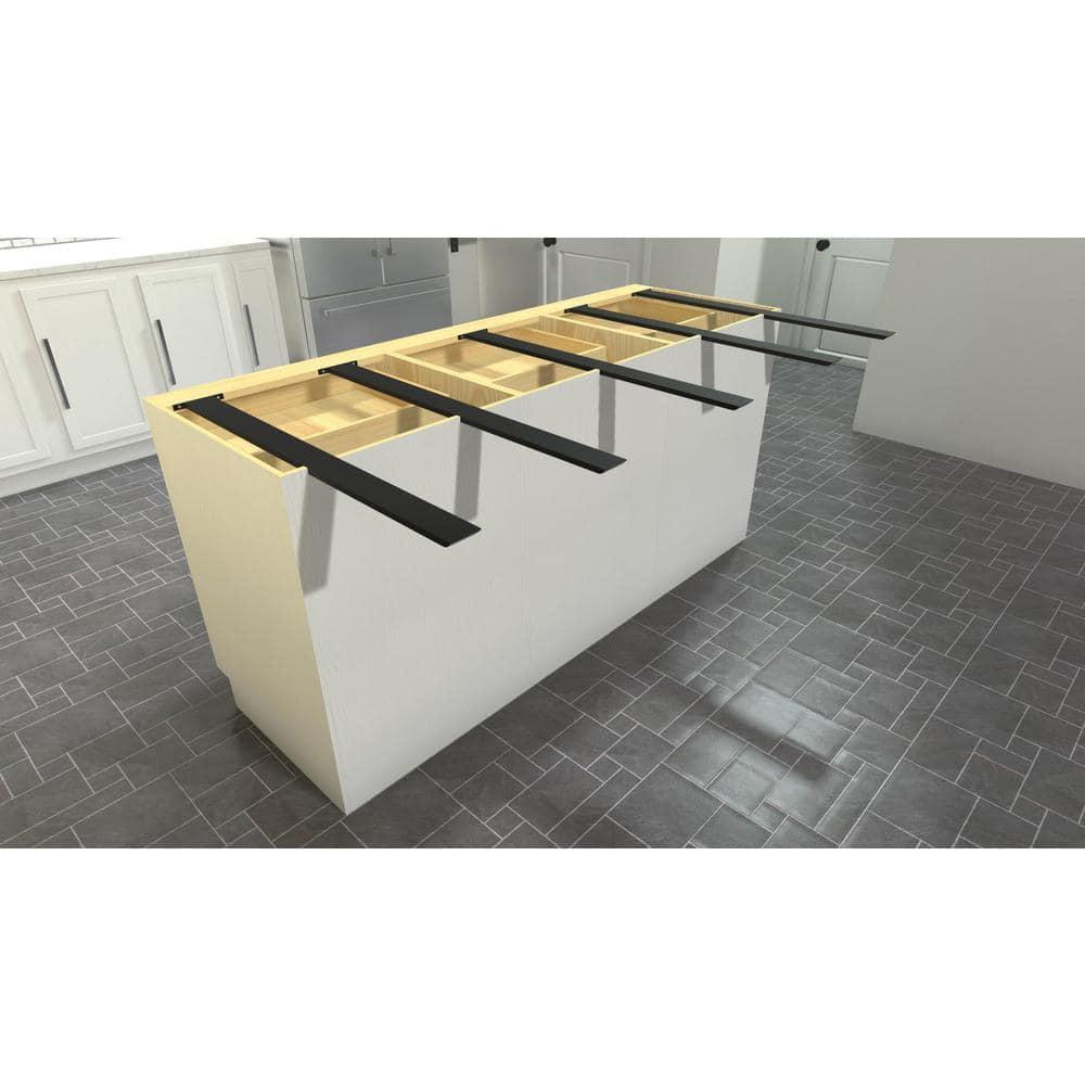 The Original Granite Bracket The Original™ Hidden Island Support Bracket (44 inch, Aluminum)