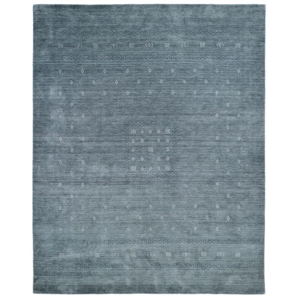 Cyrena Hand-Loomed Wool Rug - Slate / 9' x 12'