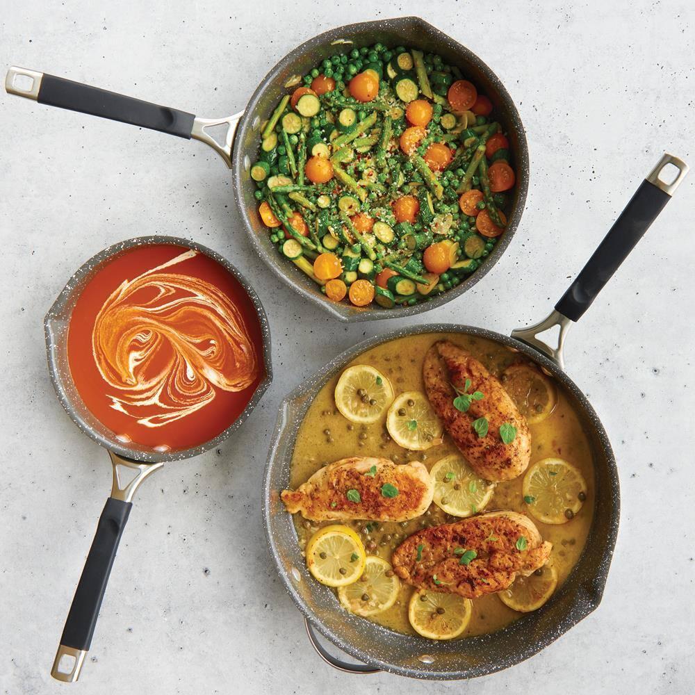 Nordic Ware Verde Ceramic Nonstick Frying Pan Set