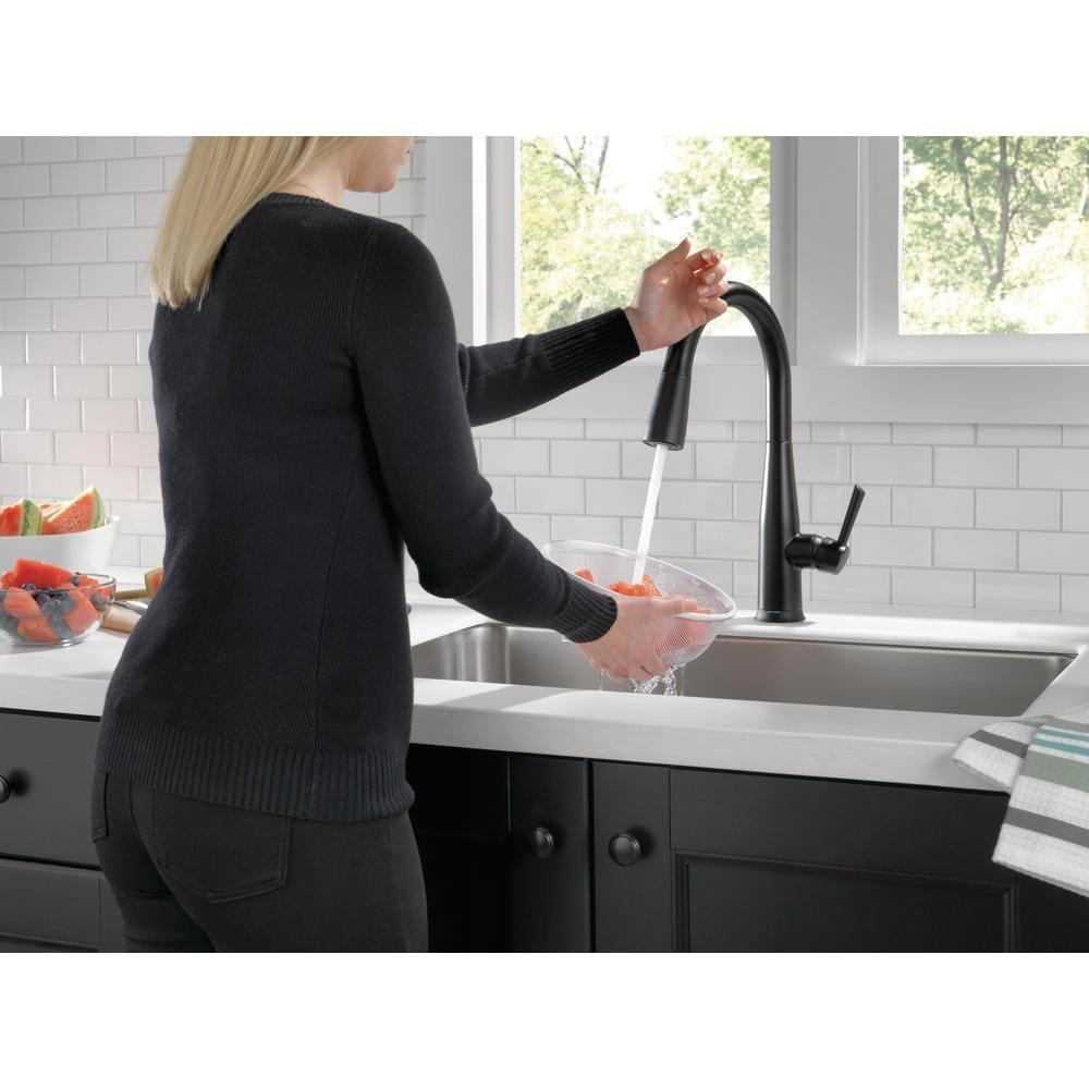 Essa Pull Down Single Handle Kitchen Faucet with MagnaTite Docking and Touch2O Technology
