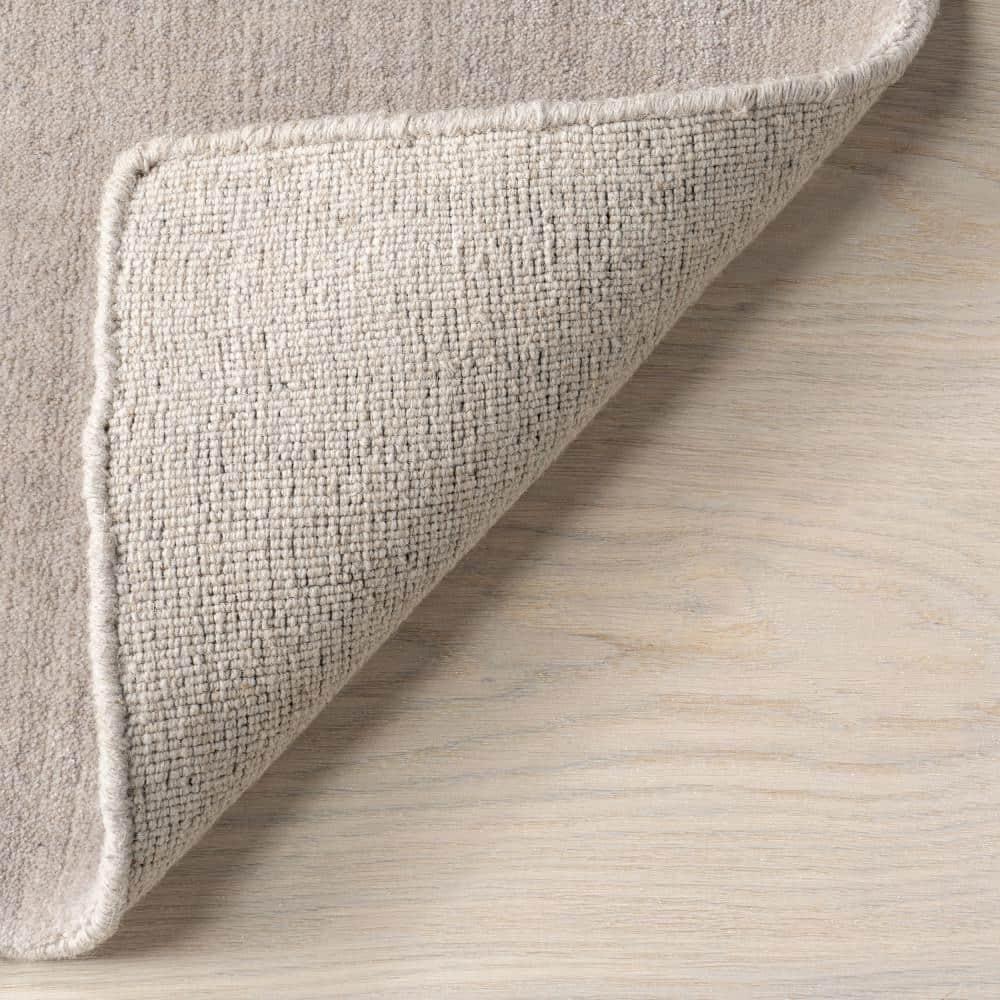 Nuloom Arrel Speckled Wool-Blend Area Rug, 6' x 9', Dove Grey