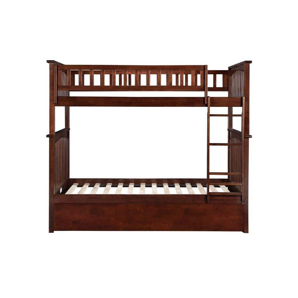 Columbia Bunk Bed Twin over Twin in Multiple Colors and Configurations