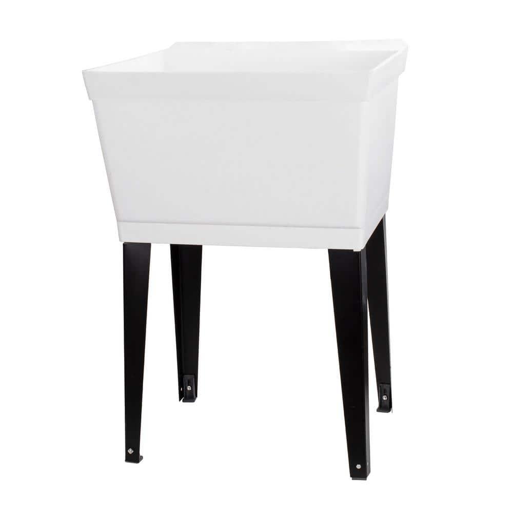 23.5'' L x 23.5'' W Free Standing Laundry Sink