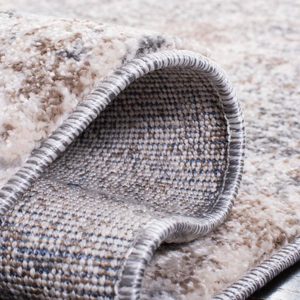 Aston ASN710 Power Loomed Accent Rug - Light Grey/Grey - 3'x5' - Safavieh.