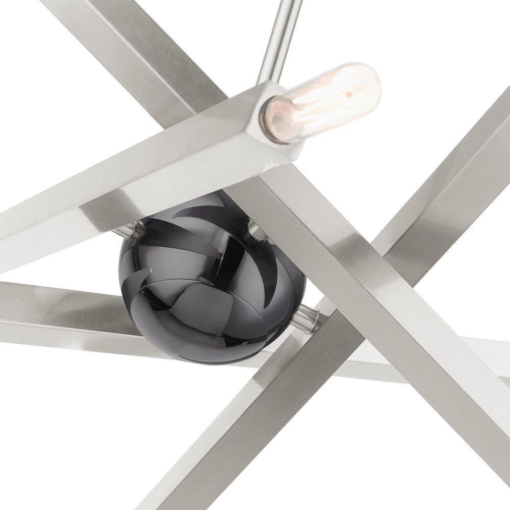 Mercury Row® Lydia 8 - Light Dimmable Modern Linear Chandelier