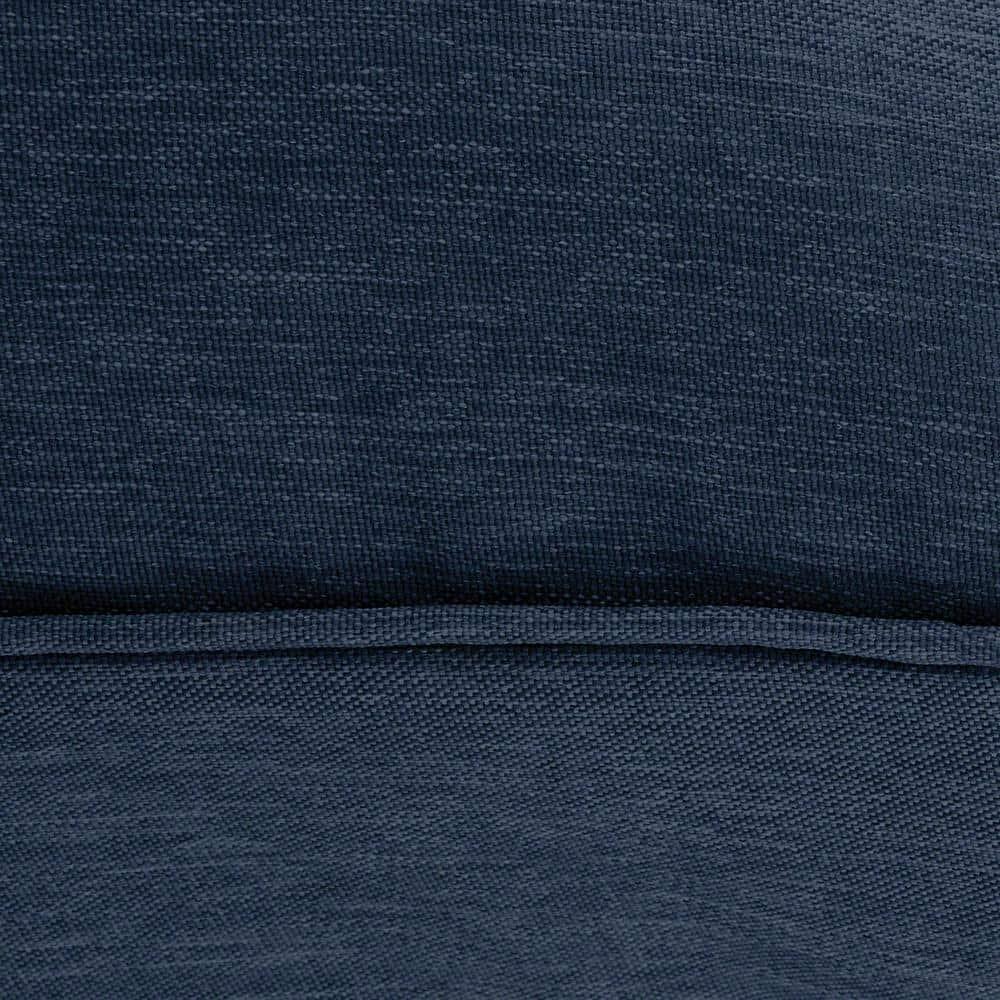 Classic Accessories Montlake FadeSafe Water-Resistant Patio Dining Seat Cushion, 18 x 2 inch, Heather Indigo