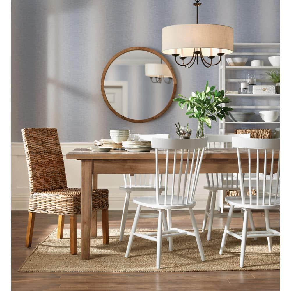 Sanibel 18"H Rattan Side Chair (Set of 2) - Brown - Safavieh