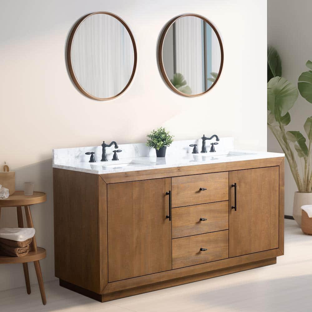 72" Free Standing Double Bathroom Vanity