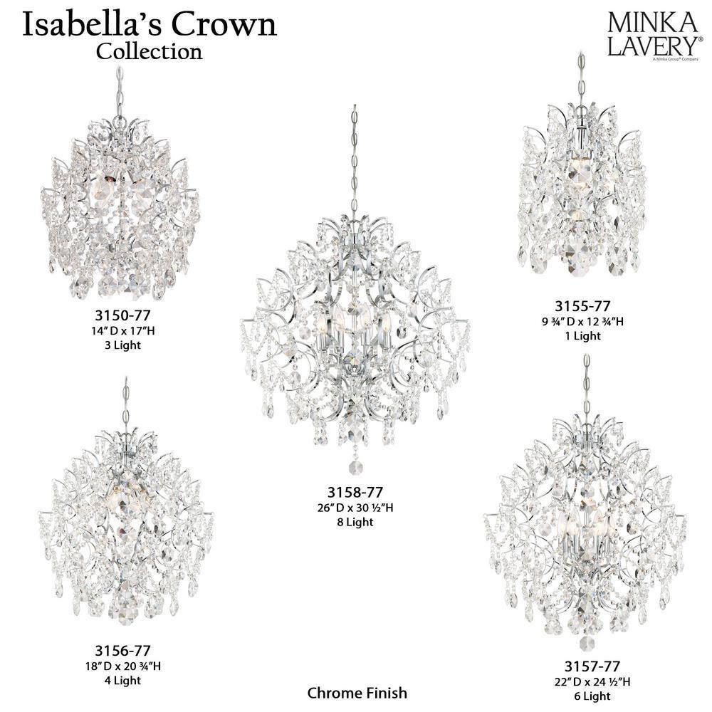 Minka Lavery Isabella's Crown 8 - Light Dimmable Chandelier