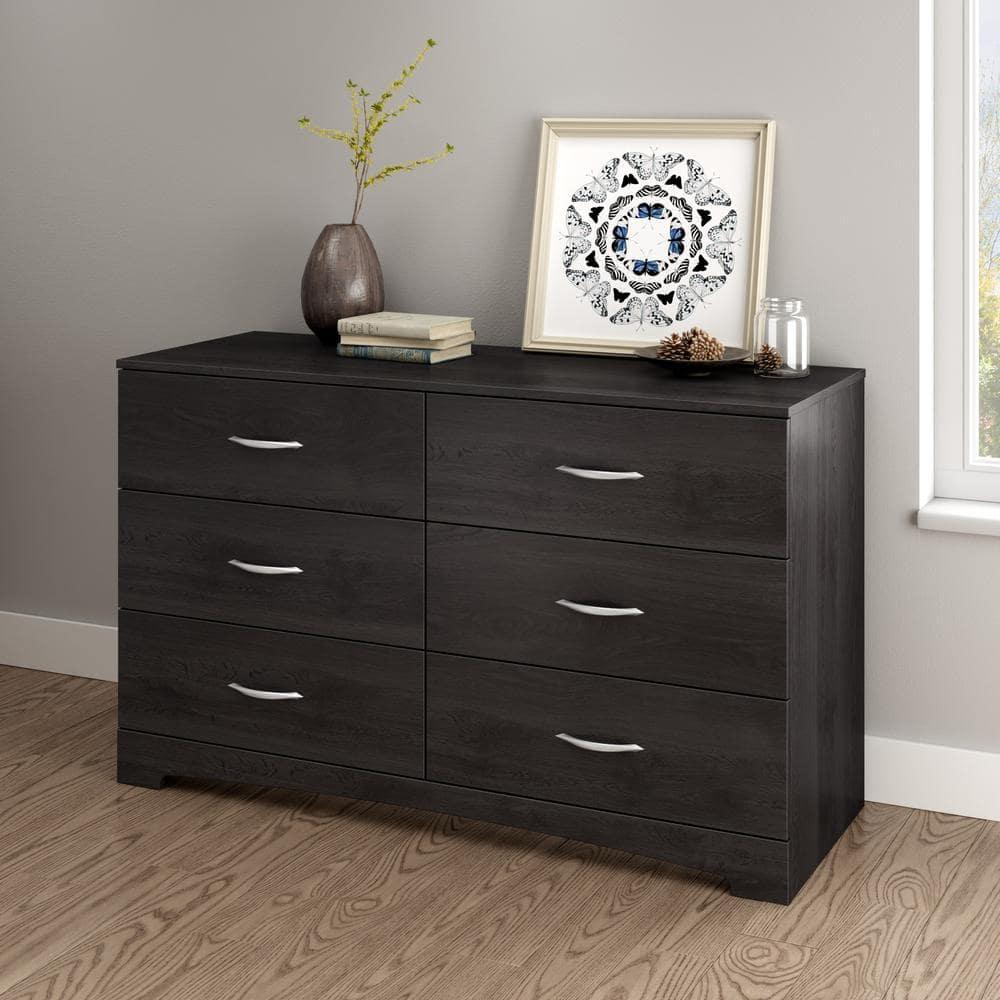 South Shore Step One, Contemporary Dresser,  Gray
