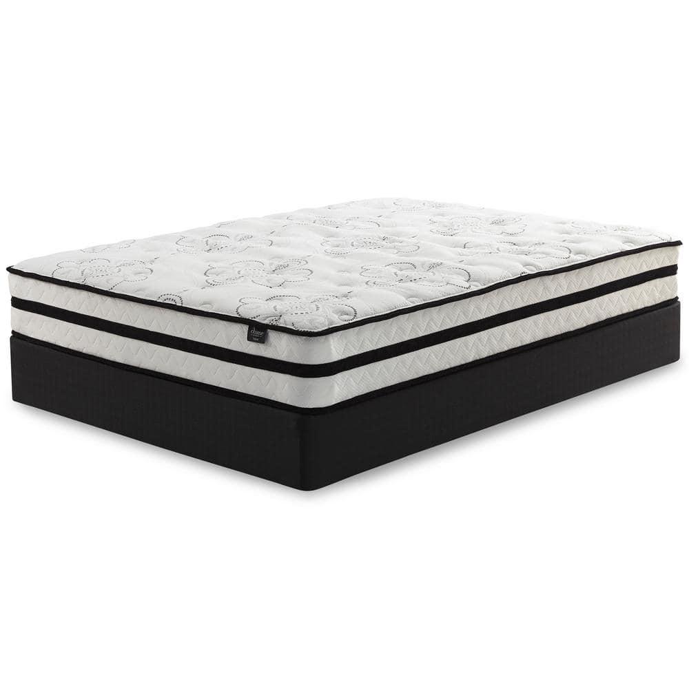 Signature Design By Ashley Chime 10 Inch Hybrid Twin Mattress In A Box White & Reviews | Wayfair