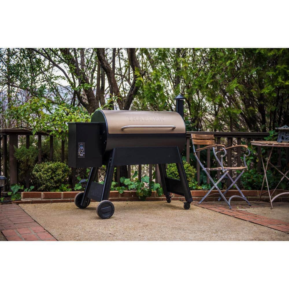 Traeger Pellet Grills Pro 34 Wood Pellet Grill and Smoker - Bronze
