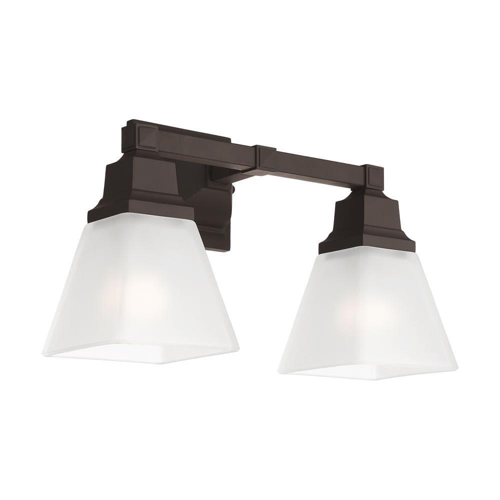 Livex Lighting Mission 2 - Light Vanity in  Polished Chrome