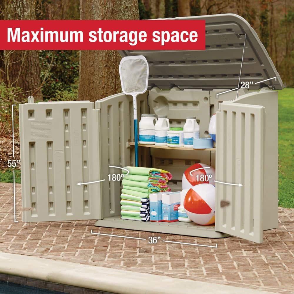 Rubbermaid Horizontal Storage Shed & Reviews | Wayfair