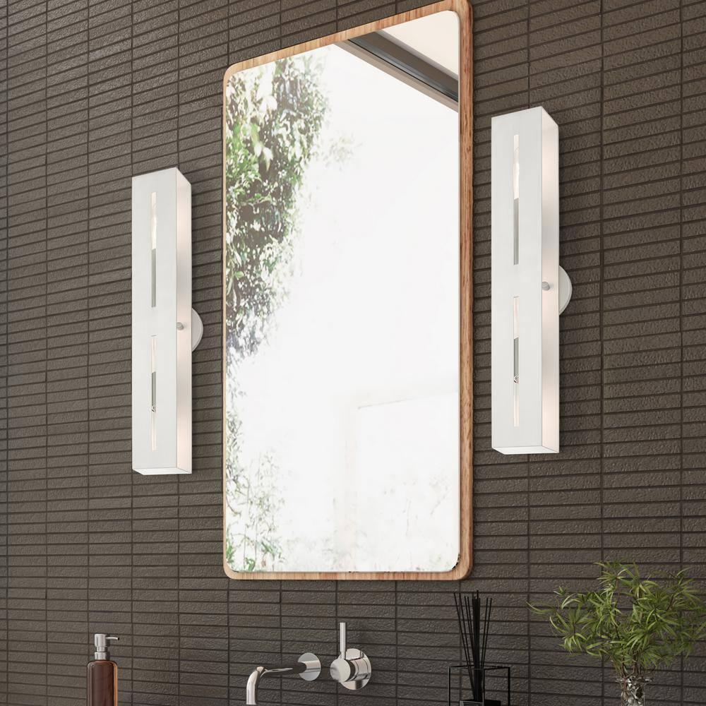 Livex Lighting Soma 3 - Light Vanity in  Brushed Nickel