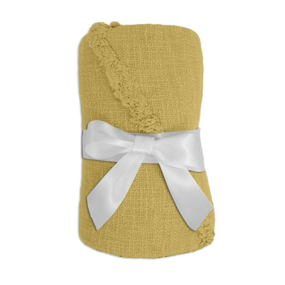 Evette Rios Terracotta Fringed Handmade Woven Throw Blanket & Reviews | Wayfair