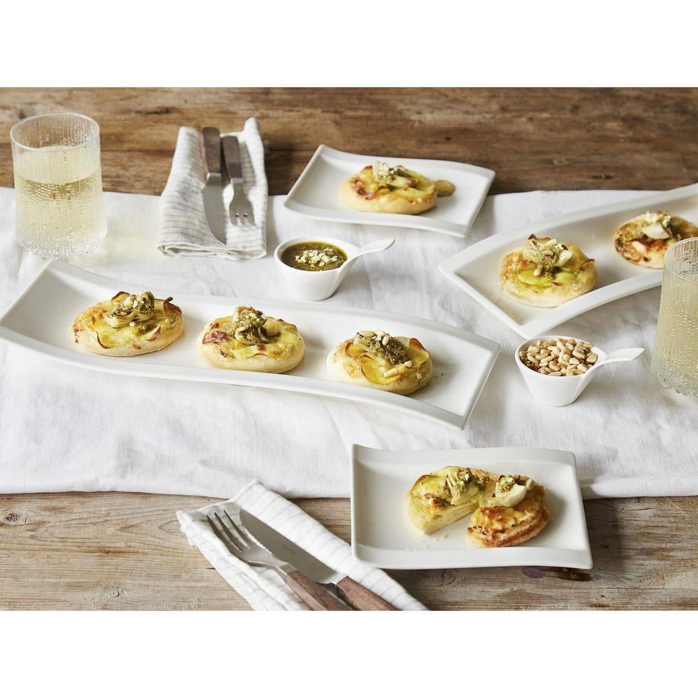 Villeroy & Boch Villeroy & Boch New Wave 5 Piece Antipasti Divided Serving Dish Set
