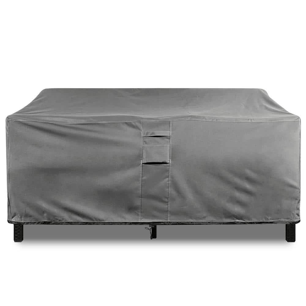 Love Seat Outdoor Furniture Weatherproof Cover - 88" x 32.5" x 41" - Brown