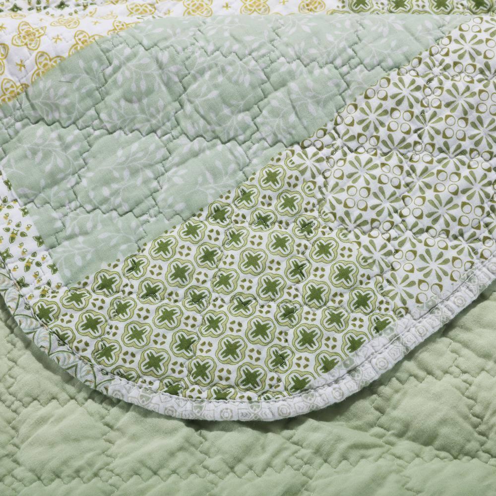 Barefoot Bungalow Juniper Modern Patchwork Print Quilt Set