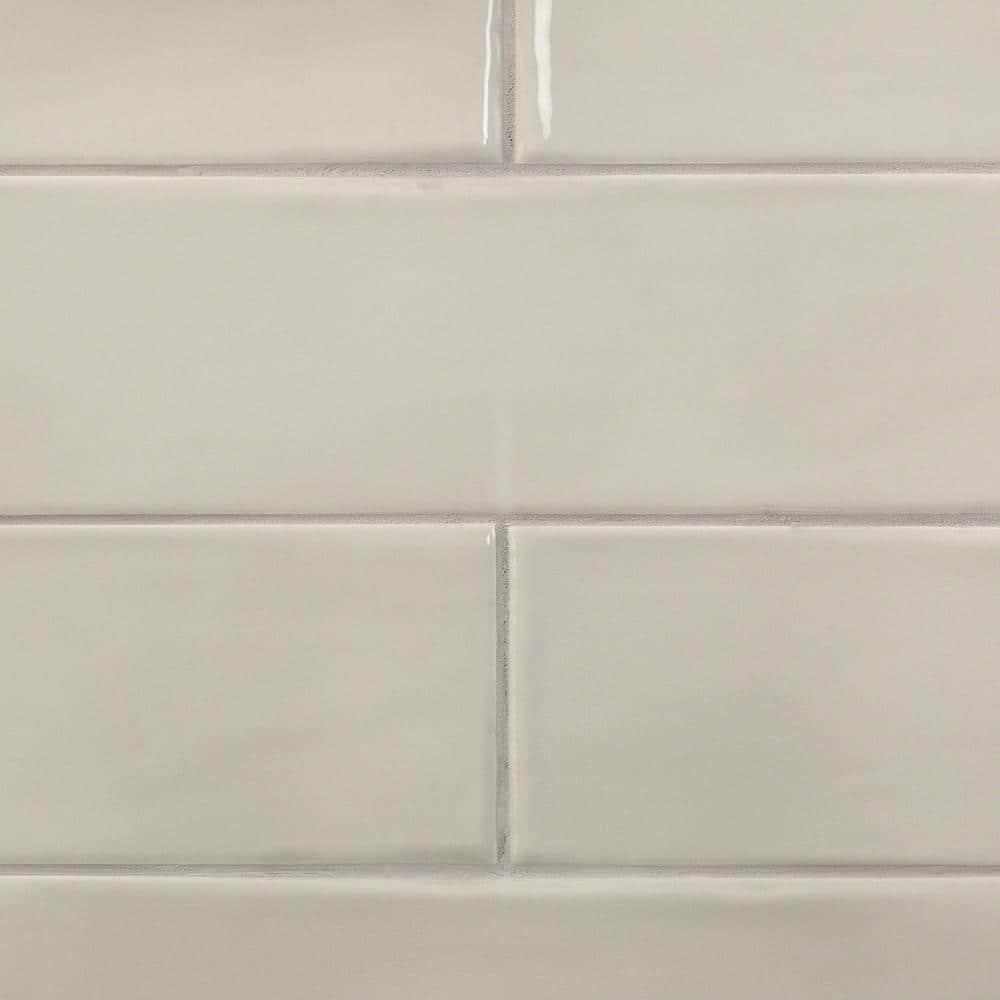 Midland 3'' W x 12'' L Polished Ceramic Subway Tile (5.38 sq. ft. / box)