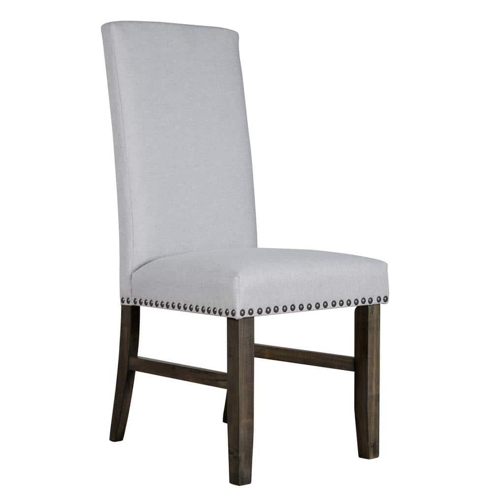 New Classic Furniture, Julius Upholstered Dining Chair (2 Per Carton)-Walnut