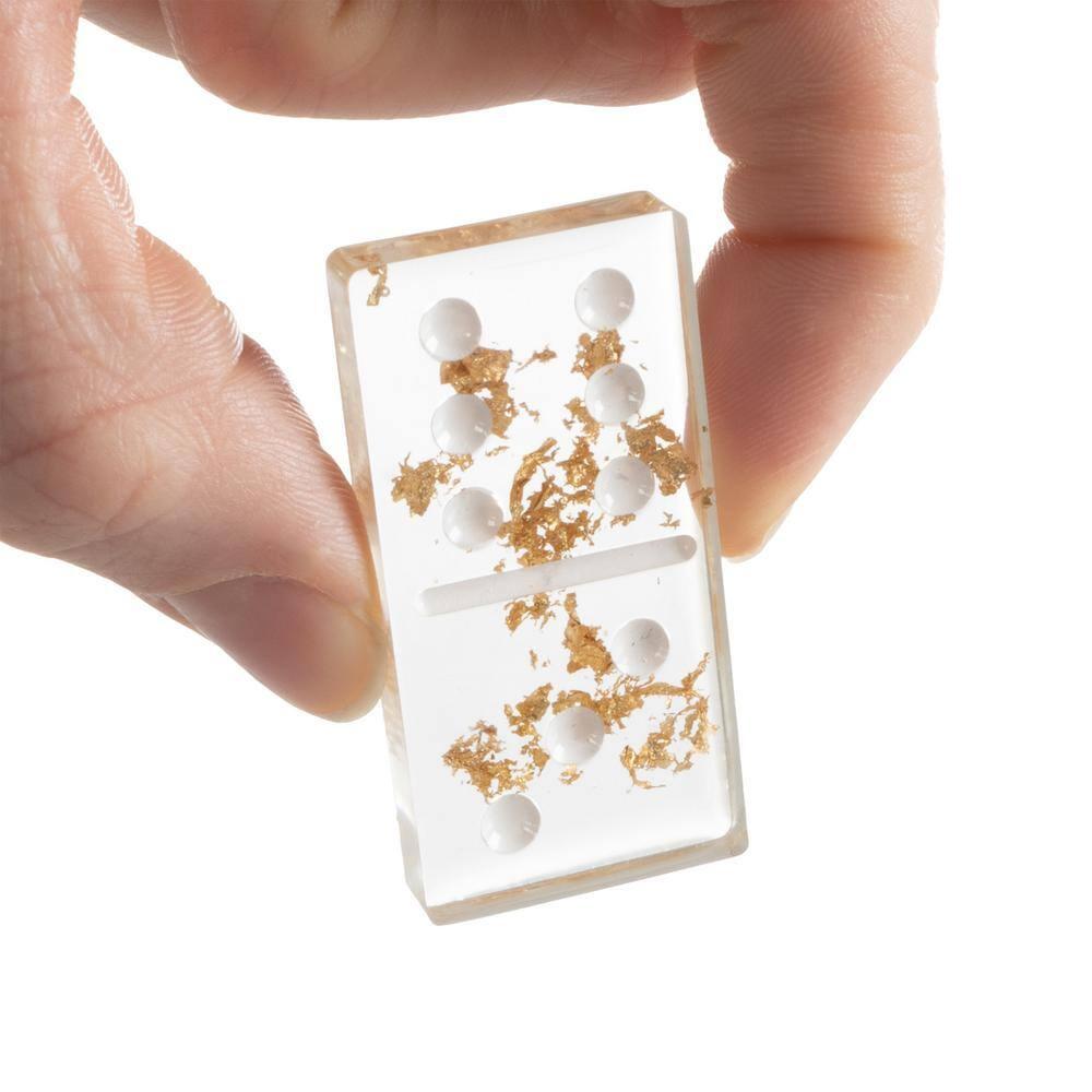 Trademark Games Acrylic 28 Piece Domino Set (Set of 28)