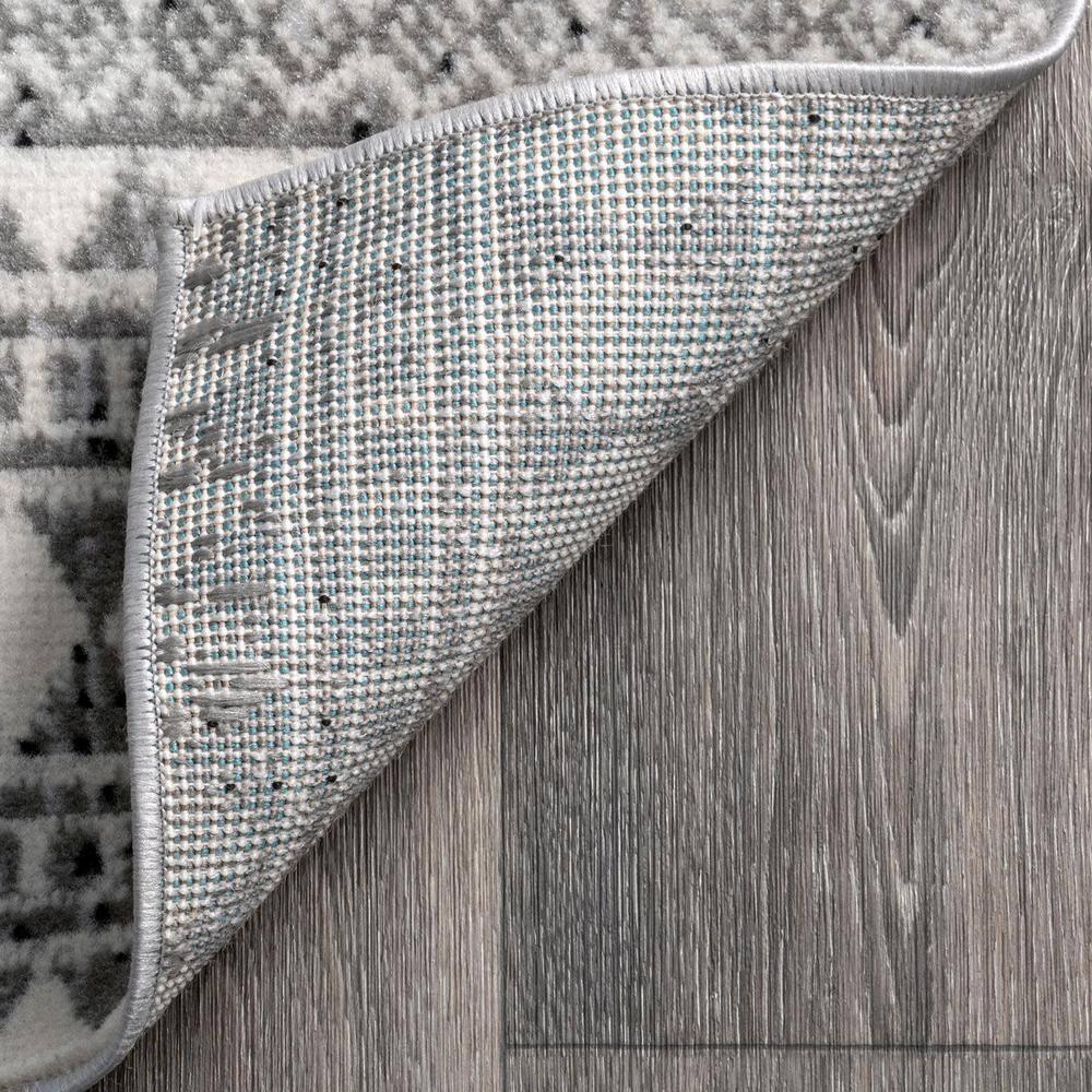 Nuloom Catherina Trellis 4x6 Indoor Area Rug for Living Room Bedroom Dining Room Kitchen, Grey/Ivory