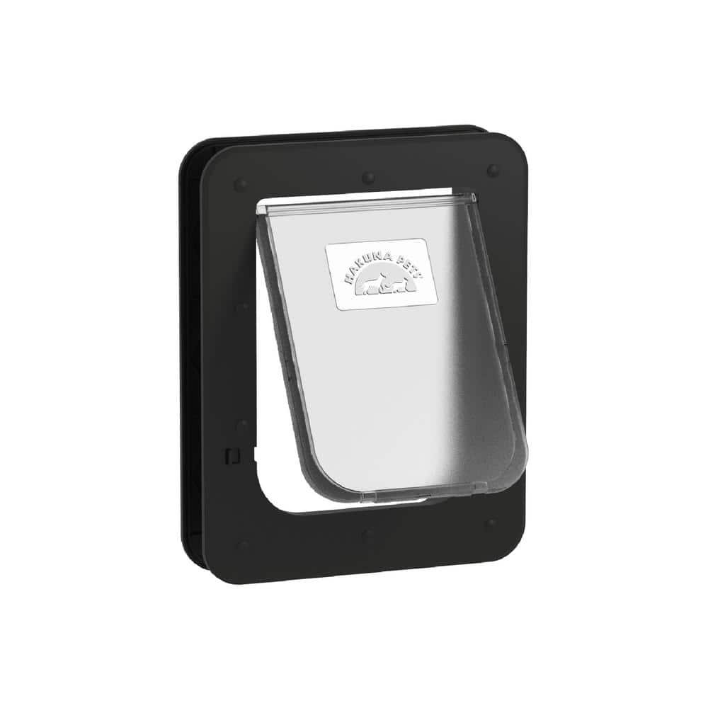 Hakuna Pets 10.31'' W x 13.19'' H Plastic Pet Door