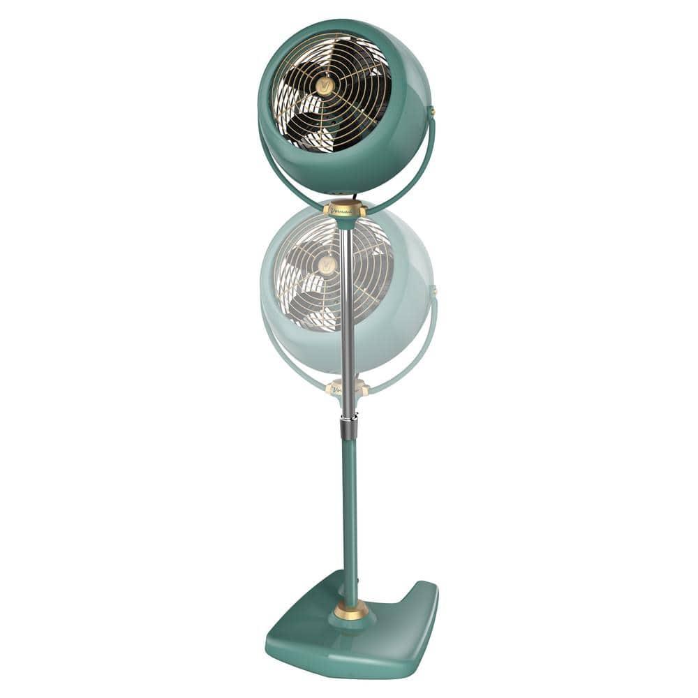 Vornado Timeless Vornado VFAN Sr. Pedestal Vintage Fan Retro Metal Standing Air Circulator for Cooling & Decor 3 Speeds, Adjustable Tilt
