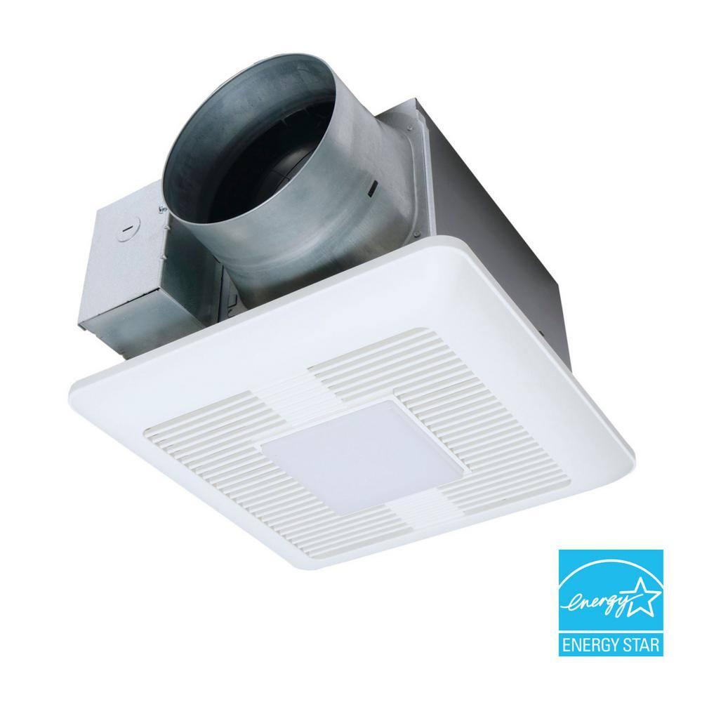 Panasonic WhisperCeiling Bathroom Exhaust Fan with Dimmable LED Light, 110-130-150 CFM, FV-1115VQL1