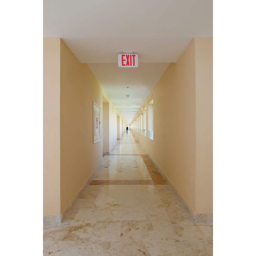 Lithonia Lighting Exrg El Contractor Select Exrg Integrated Led Exit Sign - White