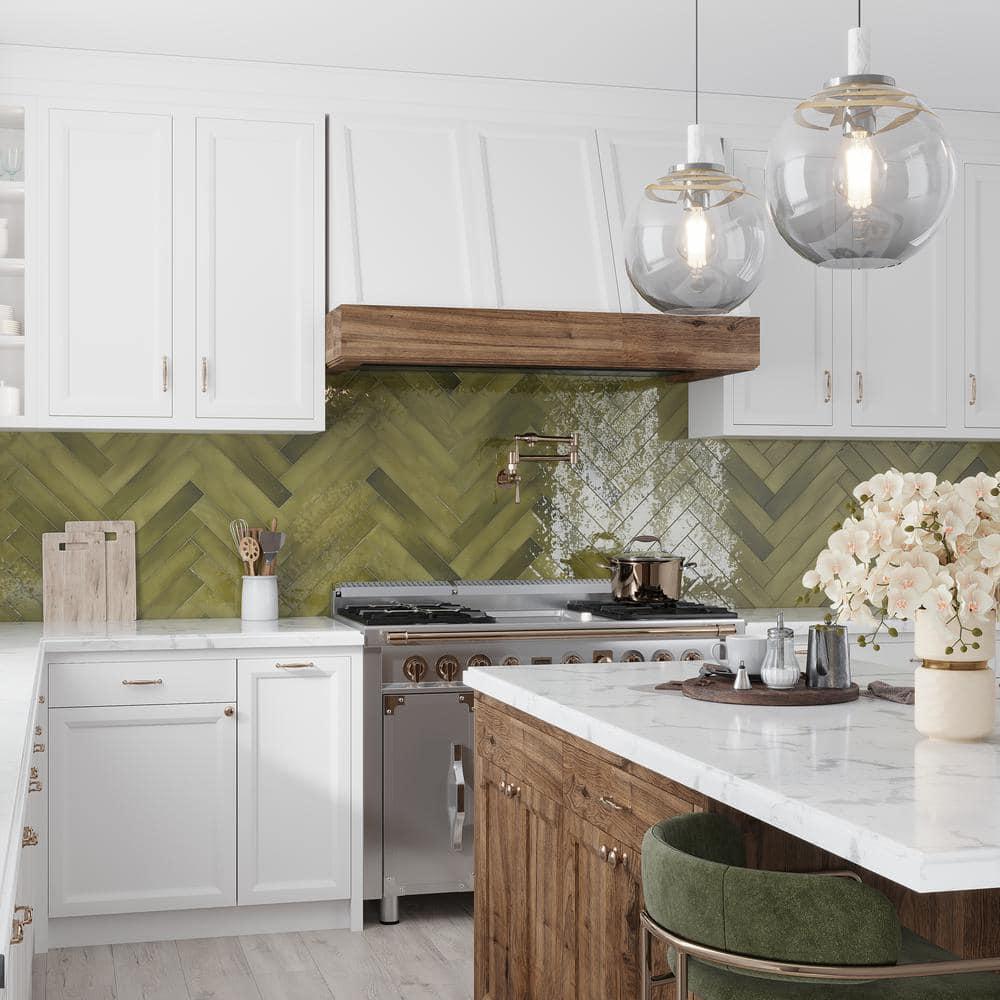2.56'' W x 15.75'' L Ceramic Subway Singular Tile
