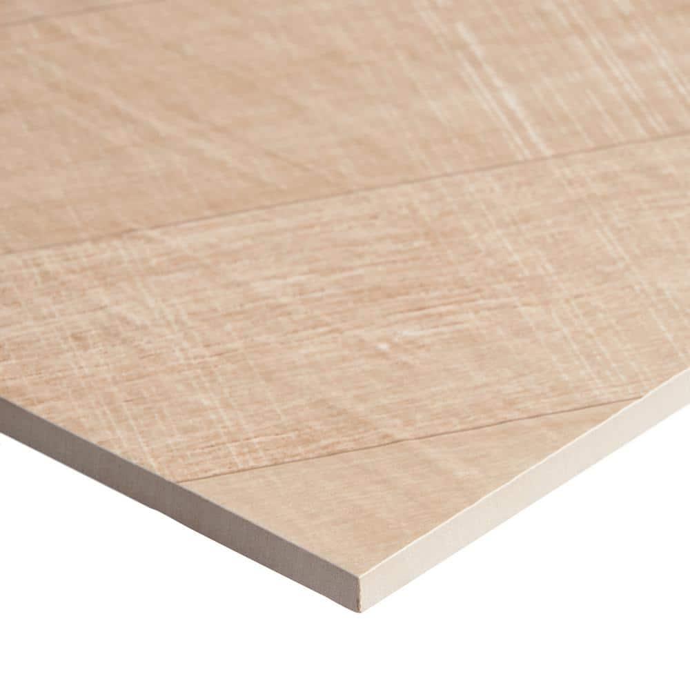 Chevron 24 in. x 48 in. Matte Porcelain Floor and Wall Tile (15.49 Sq. Ft. / Case)