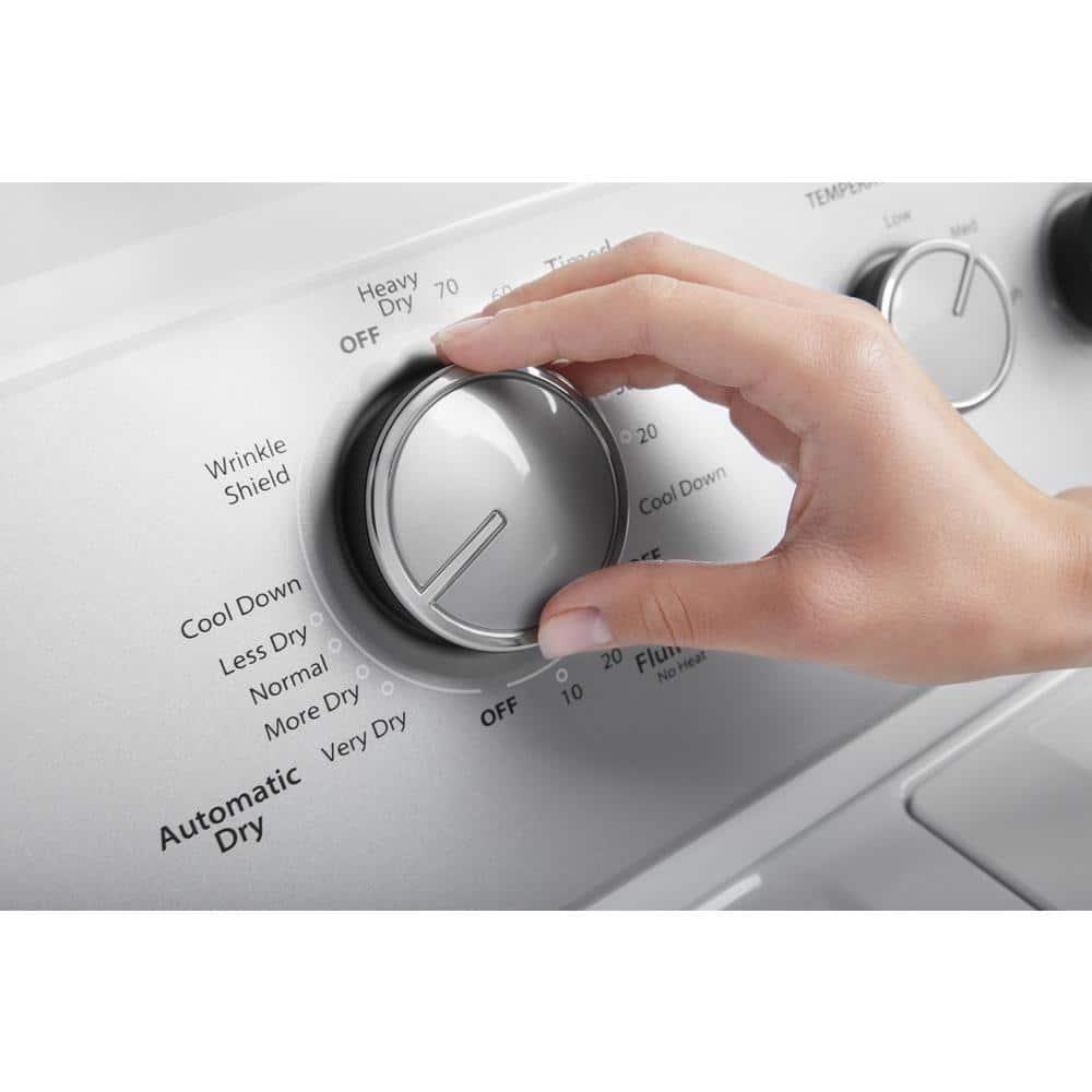Whirlpool Top Load Electric Dryer with AutoDry™ Drying System