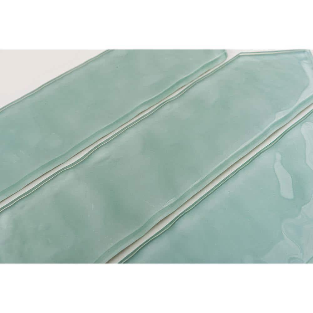 Ergo 3" x 11" Picket Glass Kitchen Backsplash, Bathroom, Shower, Pool, Wall and Floor Tile