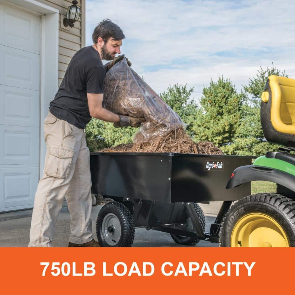 Agri-Fab, Inc. 750 lb. Steel Tow Behind Lawn and Garden Cart, Model 45-01015-999