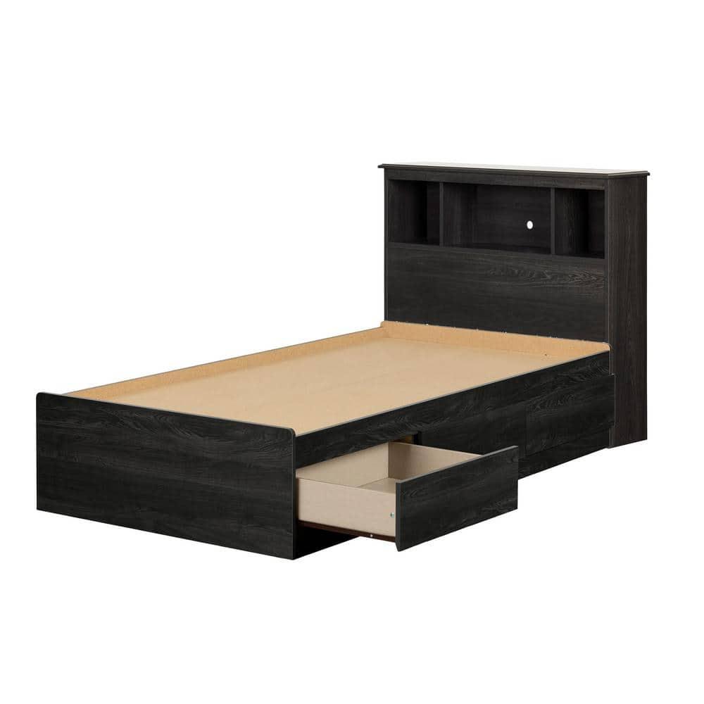 South Side Living Bookcase Bed