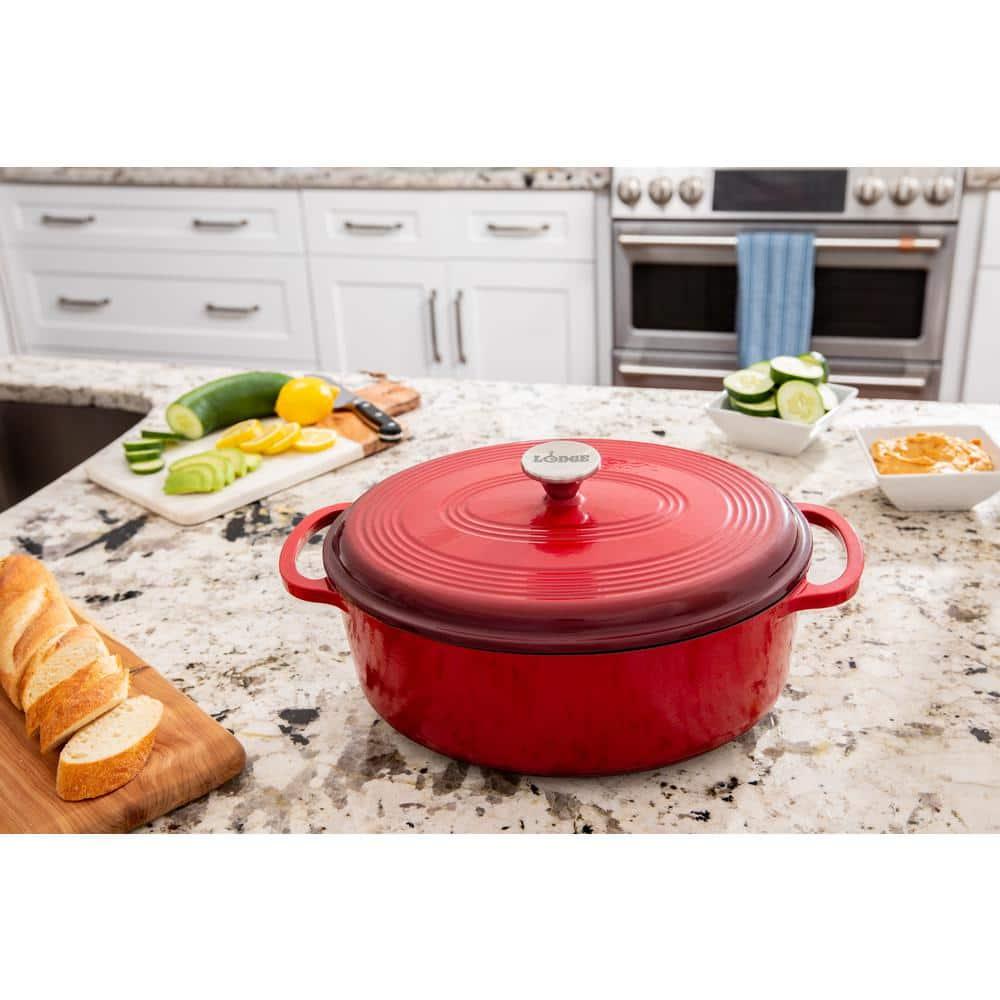 Lodge Lodge 7 Quart Enameled Cast Iron Dutch Oven Available