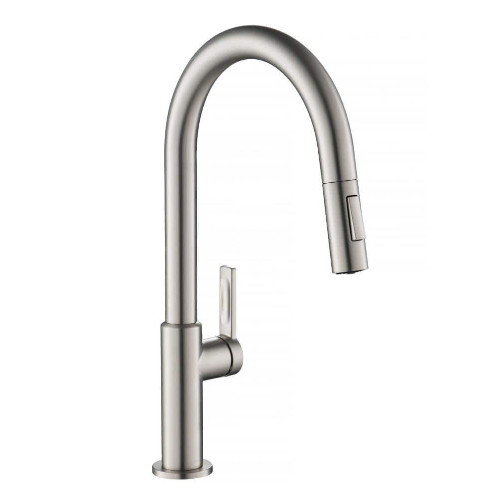 KRAUS Oletto Single Handle Pull Down Kitchen Faucet